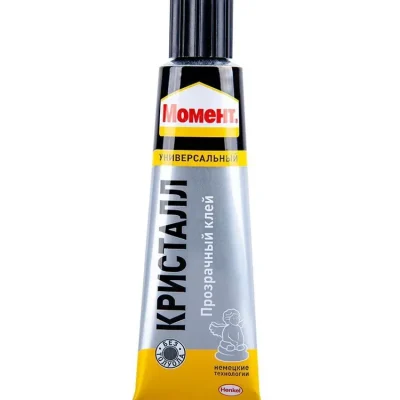 Клей-гель Момент Кристалл Универсальный Прозрачный 30мл